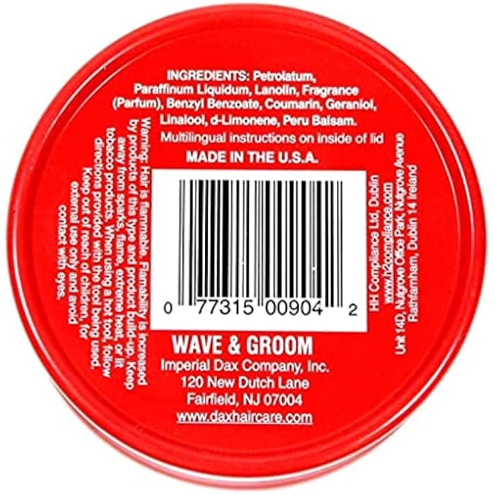 Dax Wave & Groom Hair Dress 3.5 Ounce Jar (103ml) (3 Pack) - Image 5